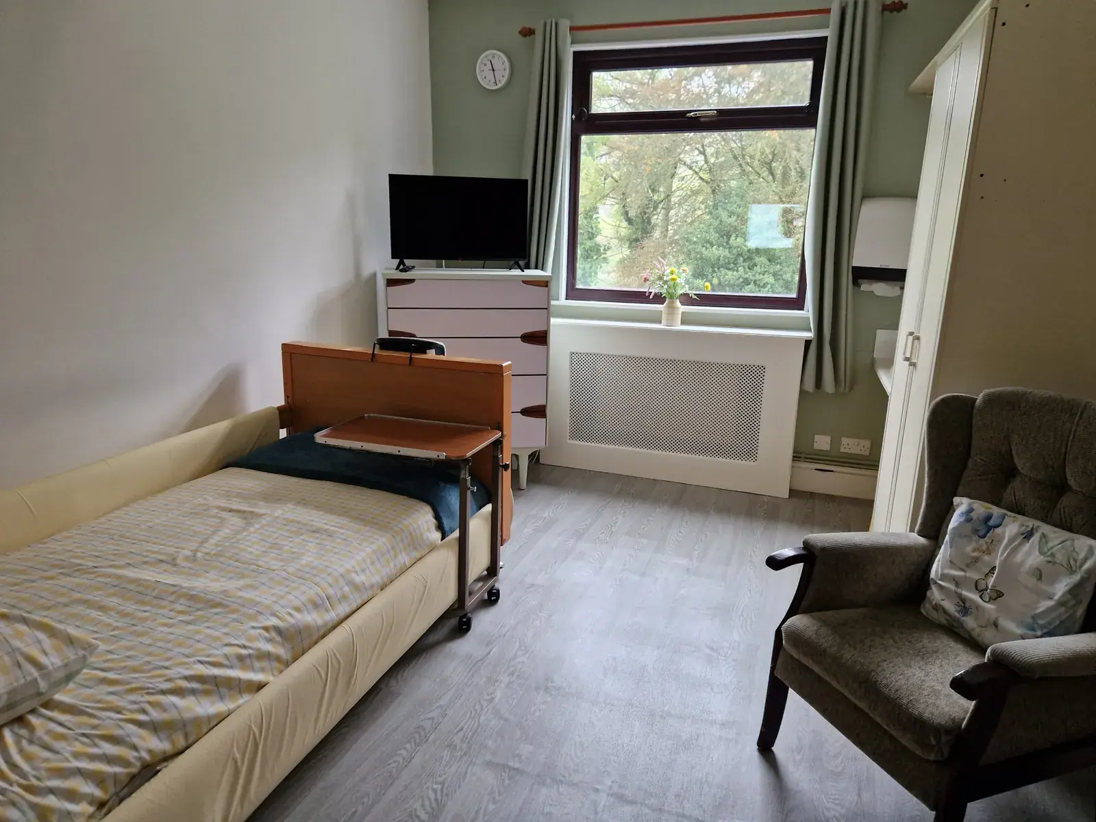 Inside Ty Mawr Nursing Home