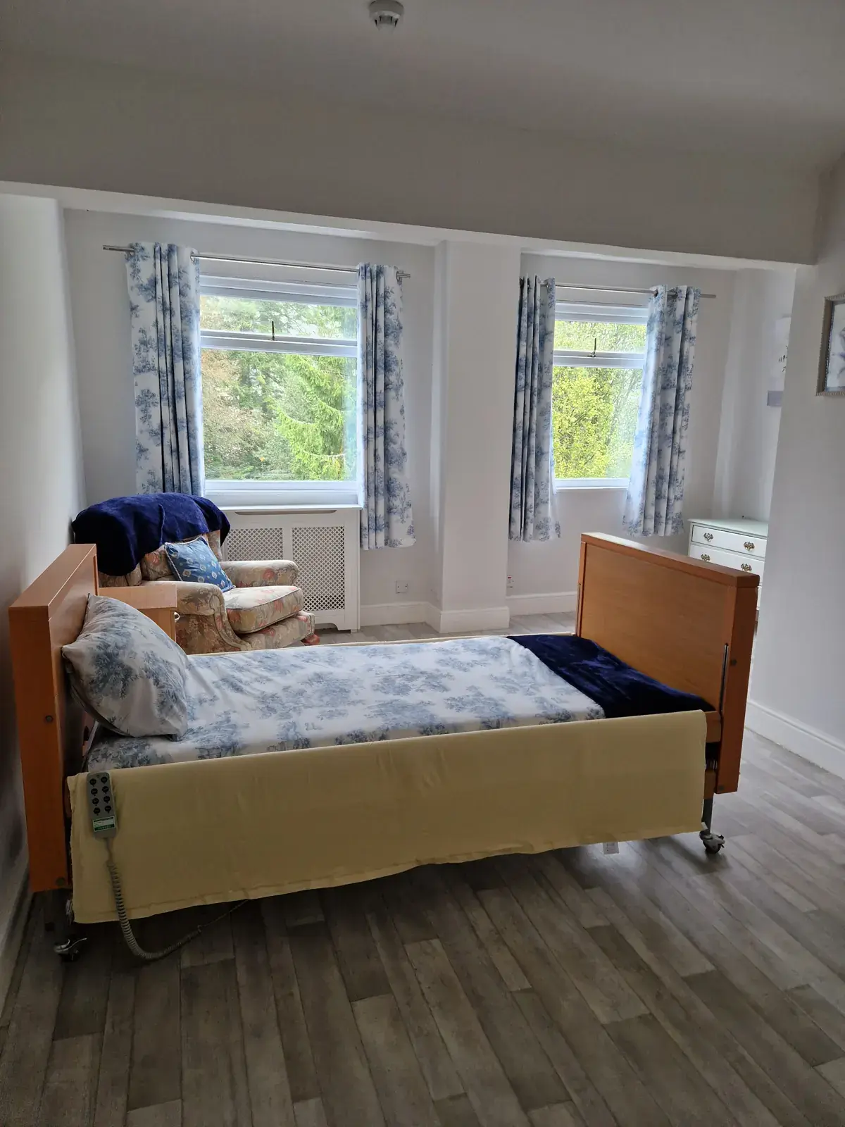 Inside Ty Mawr Nursing Home