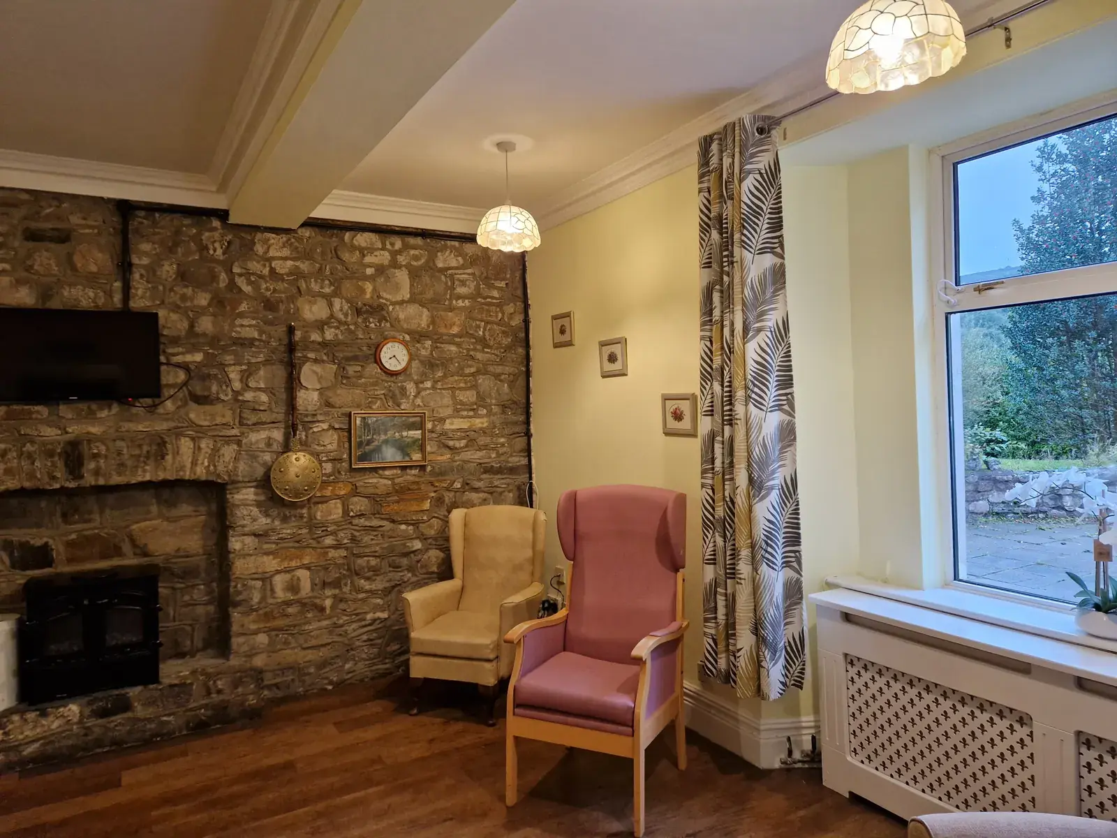 Inside Ty Mawr Nursing Home